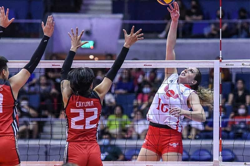 Angels outlast HD Spikers in tight three-set affair, take Game 1 of PVL finals