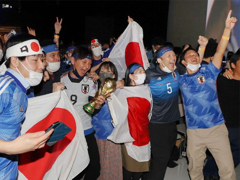 Samurai spirit: Japan explodes with World Cup joy