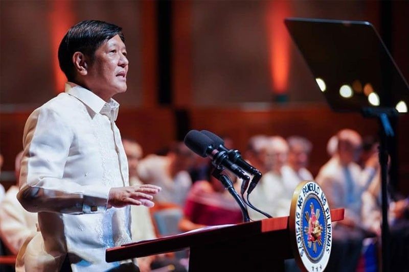 Marcos cites mediaâ��s role in galvanizing public support for government programs