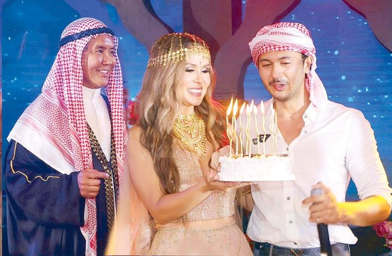 An 'Arabian nights' birthday celebration