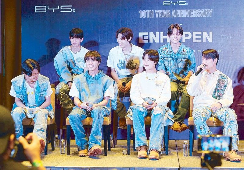 ENHYPEN hopes to be as influential as â��role modelâ�� BTS