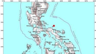 According to Phivolcs, the earthquake hit at around 1:05 p.m. with the epicenter reported in Vinzons, Camarines Norte.