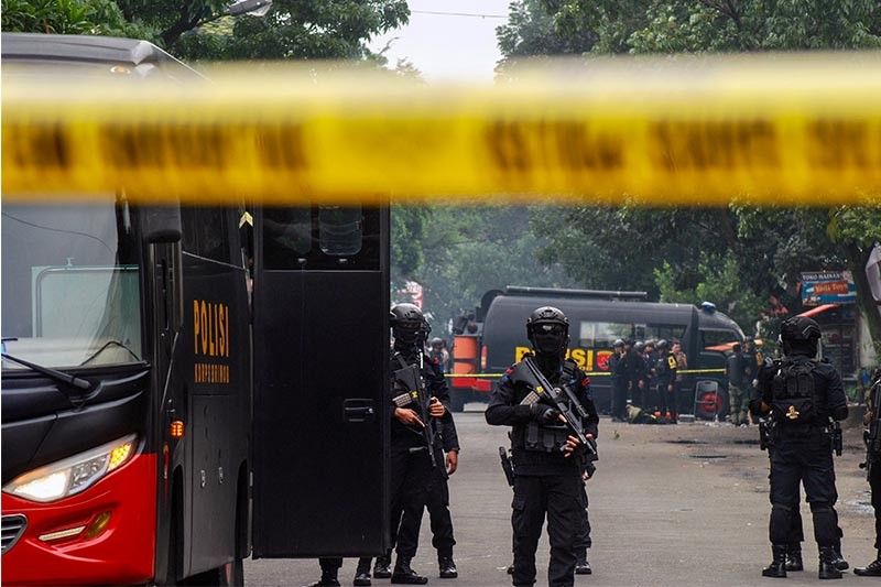Suicide bombing kills Indonesian police officer, wounds 10: authorities