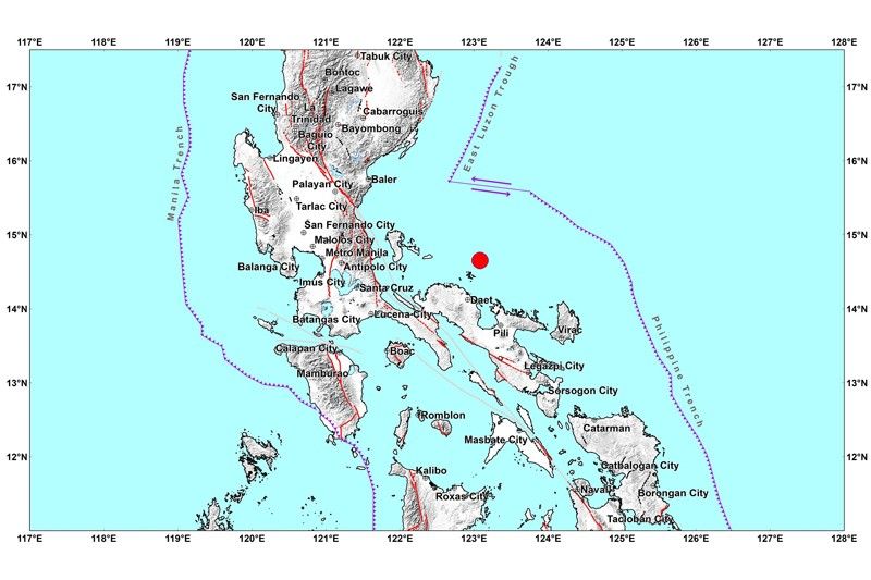 Gempa berkekuatan 5,3 guncang Camarines Norte