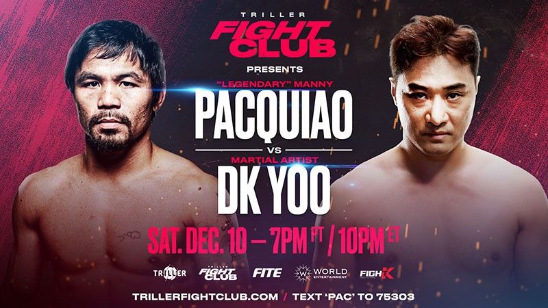 Pacquiao vs Yoo exhibition fight to stream live on TapGo TV
