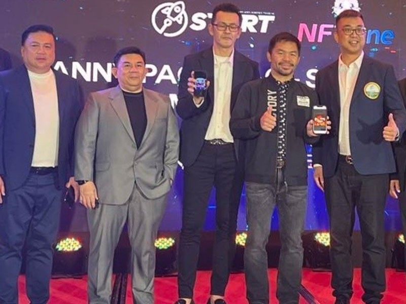 Pacquiao partners with NFT, crypto firms