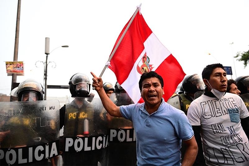 More protests in Peru as ousted president awaits verdict on release from detention