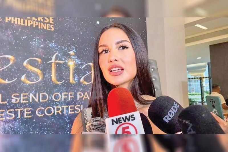 Celeste Cortesi leaves for miss universe to fight for Philippineâ��s 5th crown