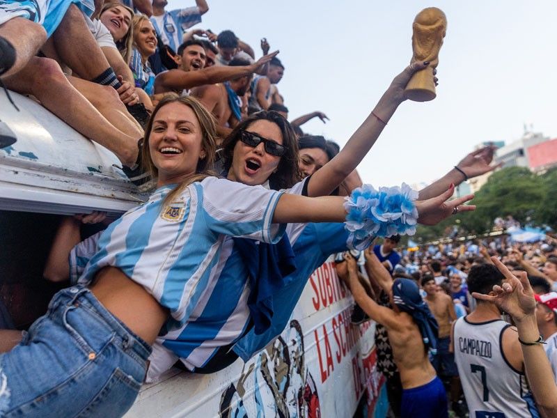 Suffering Argentines explode with joy after 'epic' World Cup win