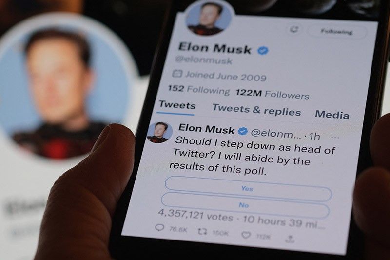 Elon Musk says he will step down as Twitter CEO