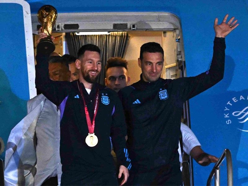 World Cup Winners Argentina Arrive Back In Buenos Aires | Philstar.com