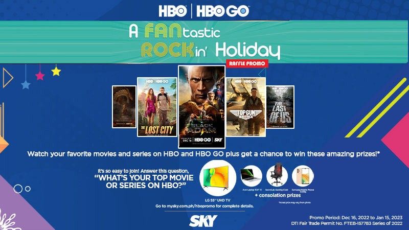 Mix and match your Christmas parties with exciting movies and TV shows