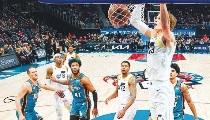 Markkanen ibinalik sa porma ang Jazz