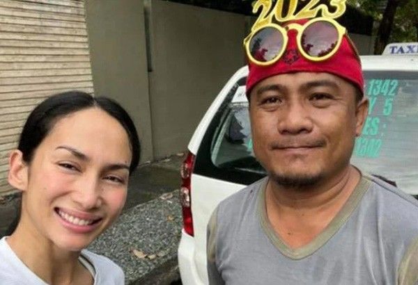 Ina Raymundo thanks honest taxi driver for returning her son's phone
