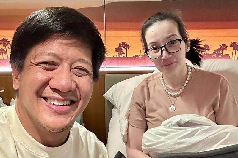 Kris umayos ang hitsura, si Vice Gov. Leviste ang kasama noong New Year