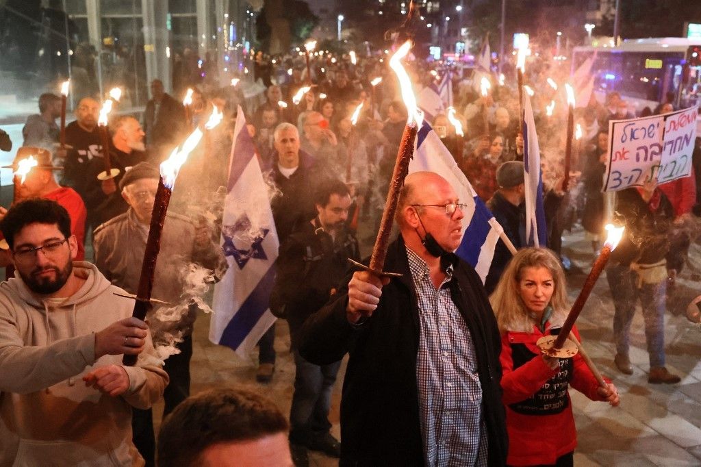 Israelis protest new Netanyahu government