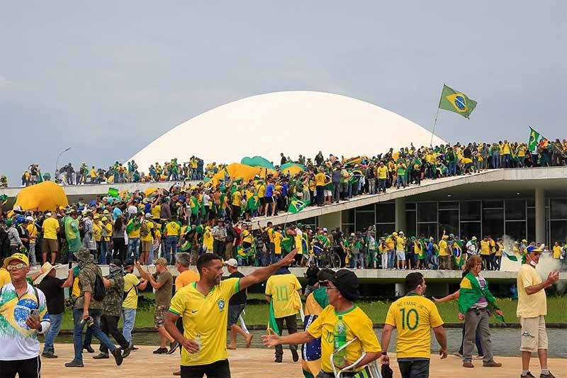 Bolsonaro supporters storm seat of power in Brazil