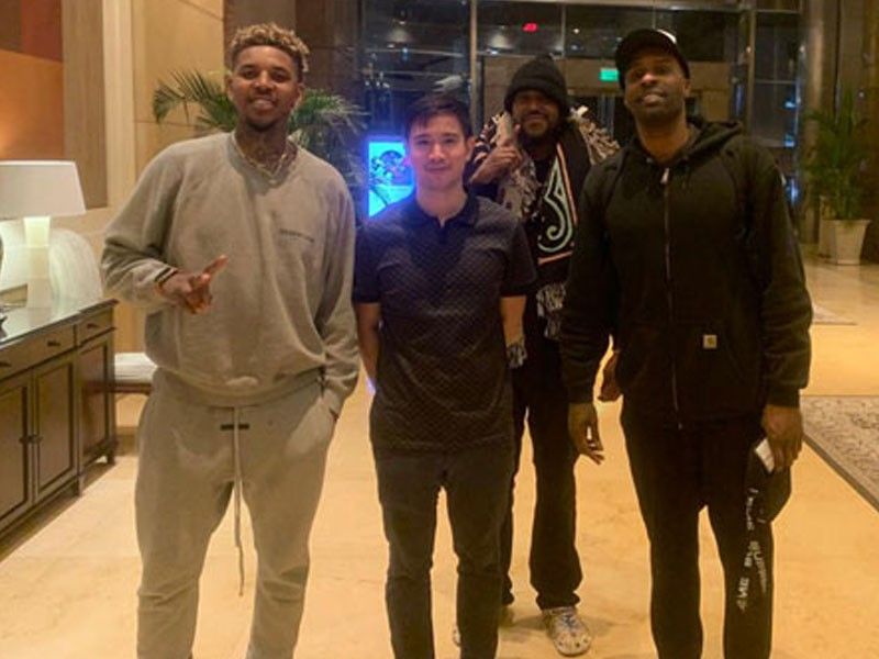 Mantan pemain NBA Nick Young di kota untuk bergabung dengan skuad Strong Group yang terikat Dubai