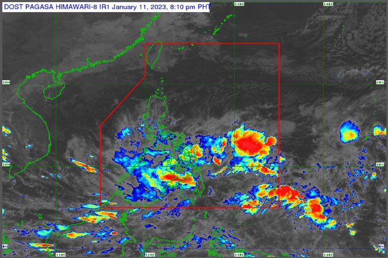 Masih hujan di Visayas dan Mindanao karena LPA