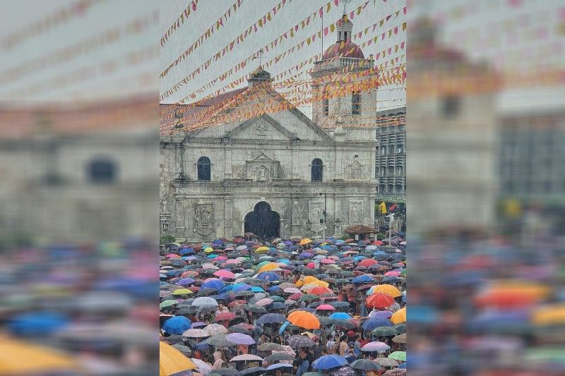 According to PAGASA forecast: Rainy Sinulog