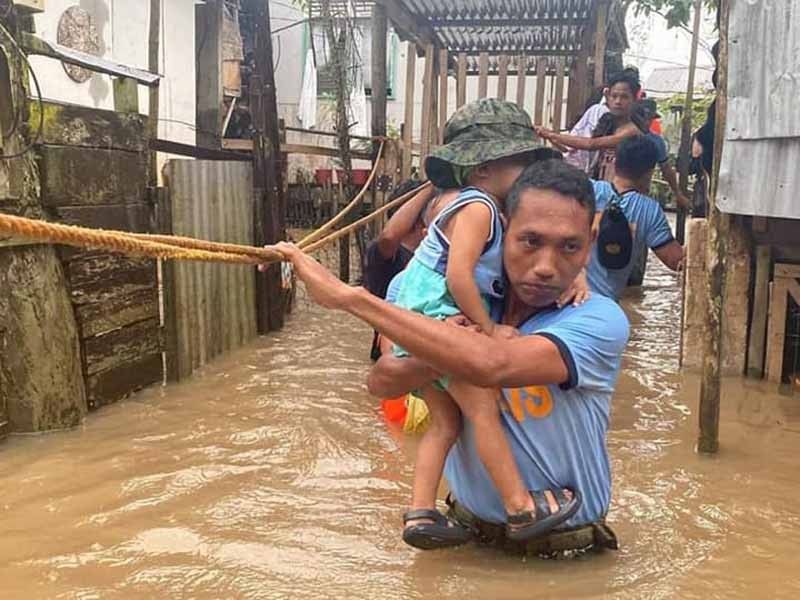 Banjir mengungsikan ribuan orang di Kota Lamitan