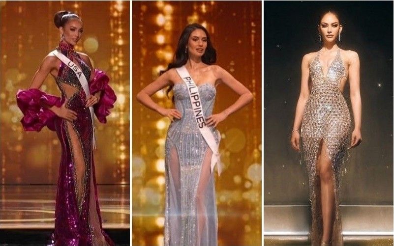 Pull-tabs, arm trains, capes: Gaun malam menonjol di Miss Universe 2022