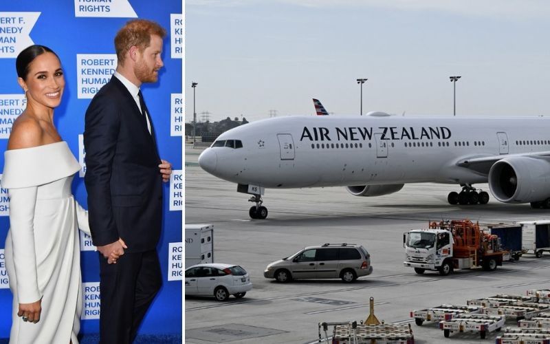 Air New Zealand takes 'SussexClass' dig at Prince Harry