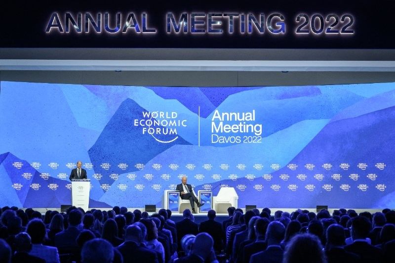 At Davos, war, climate and 'de-globalization' take center stage