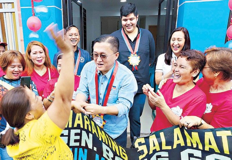 Senator Go, Quezon City councilor turn over multi-purpose buildings to residents