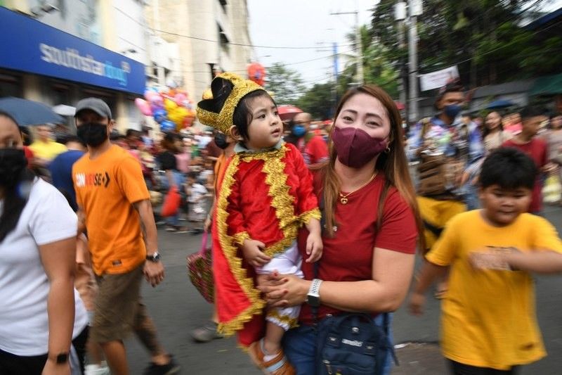 Jesus as a kid and kids dressed as Jesus: Photos from Manila's Sto ...