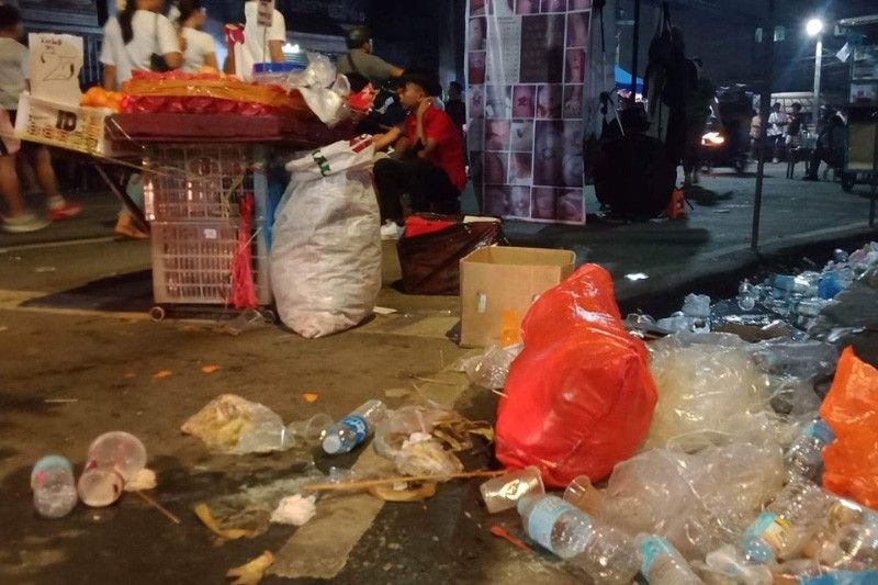 Sinulog 2023: Leaner crowd, more garbage