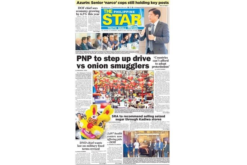 The STAR Cover (January 18, 2023) | Philstar.com