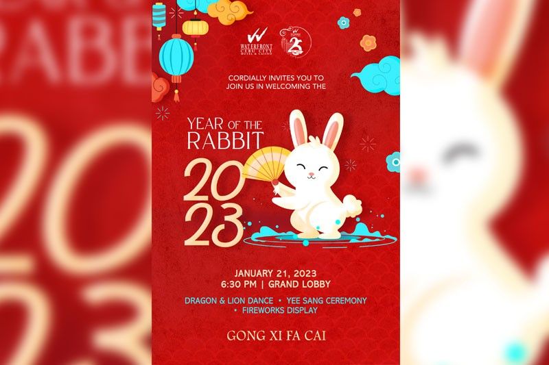 Waterfront Cebu Metropolis Lodge and On line casino celebrates Yr of the Water Rabbit