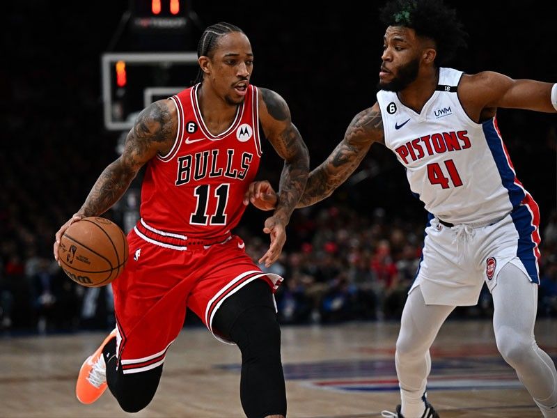 DeRozan returns as Bulls dismantle Pistons in NBA Paris clash