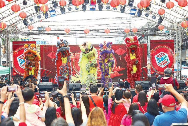 600.000 merayakan Tahun Baru Imlek di Binondo