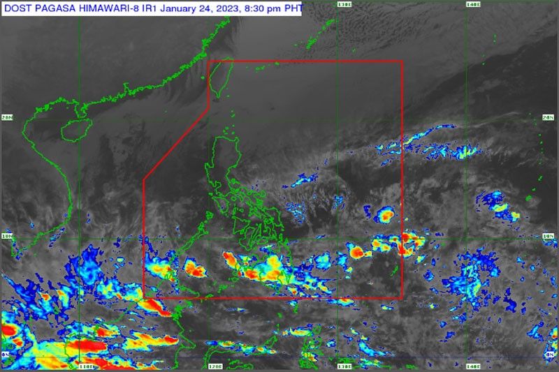 LPA, amihan membawa hujan ke seluruh Filipina