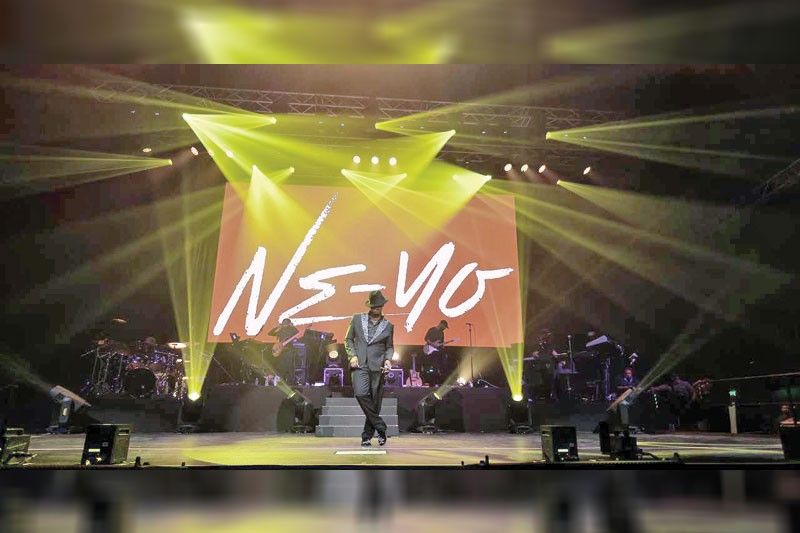 Ne-Yo membuat adegan konser pertama di Filipina