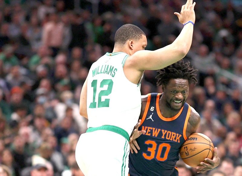 Knicks gipakuratan ang Boston Celtics