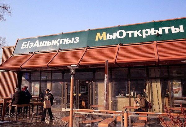 Former McDonald's reopen in Kazakhstan without logo