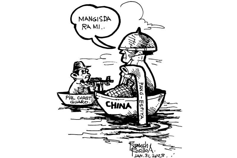 EDITORYAL - Nangespiya ang China?