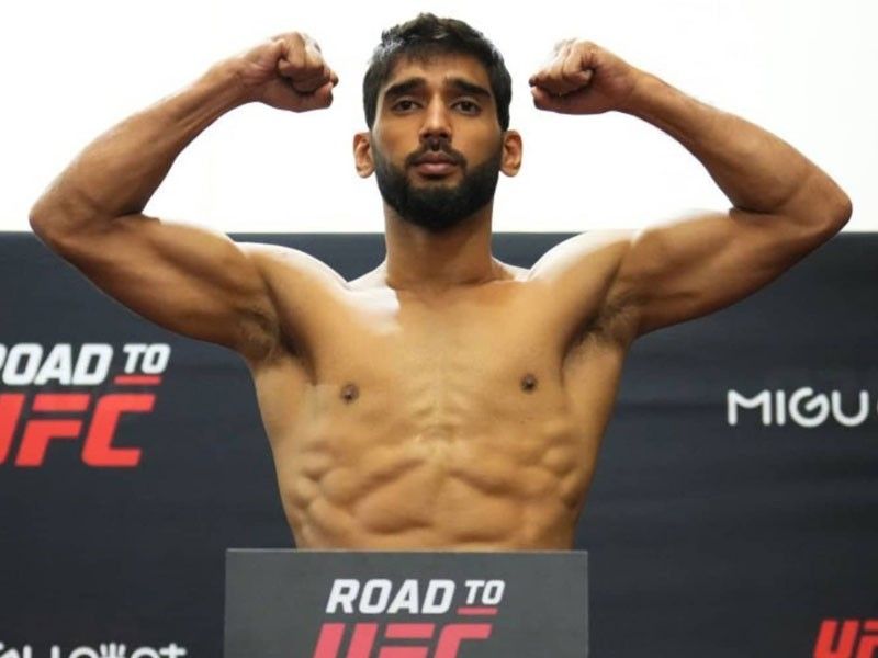 Anshul Jubli's giant step for India in UFC