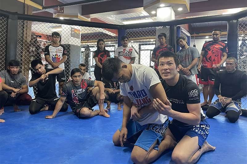 Japanese MMA icon Shinya Aoki got 'power and motivation' from Team Lakay visit