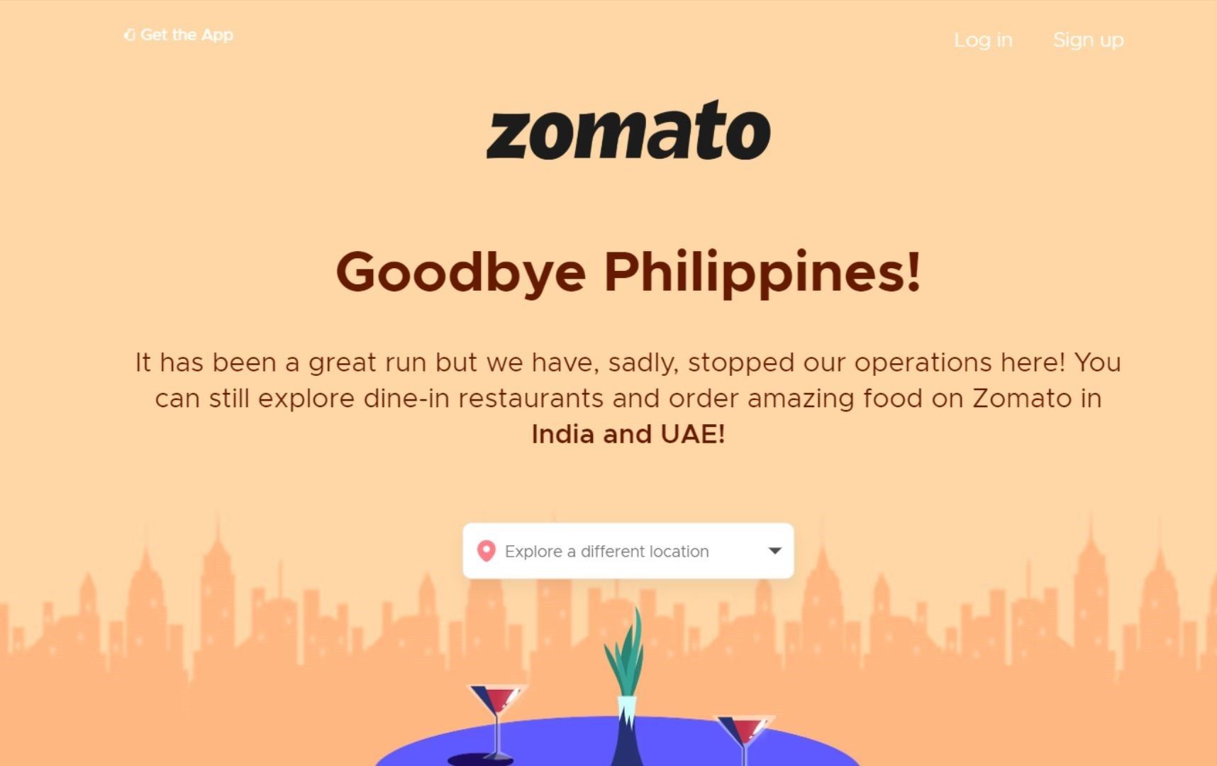 Zomato bids farewell, ends operations in the Philippines