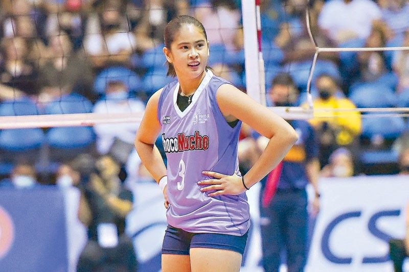 Choco, Creamline hurdle first assignment