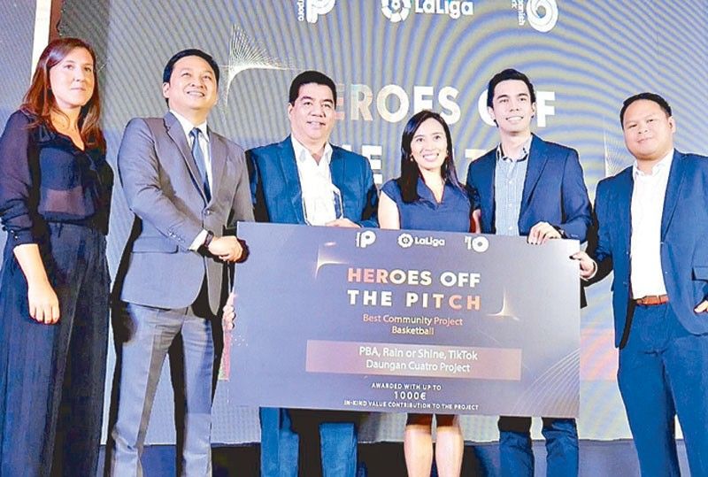 LaLiga cites PBA for community projects