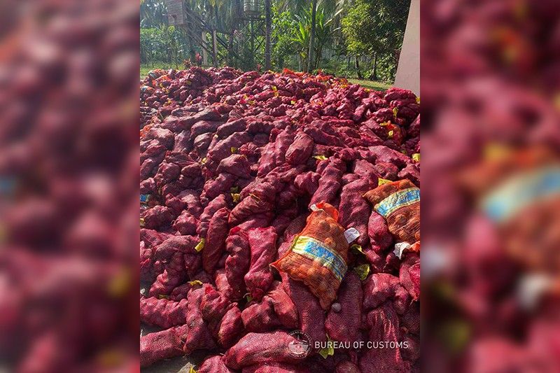 71,000 kilos of 'smuggled' onions buried in Zamboanga City