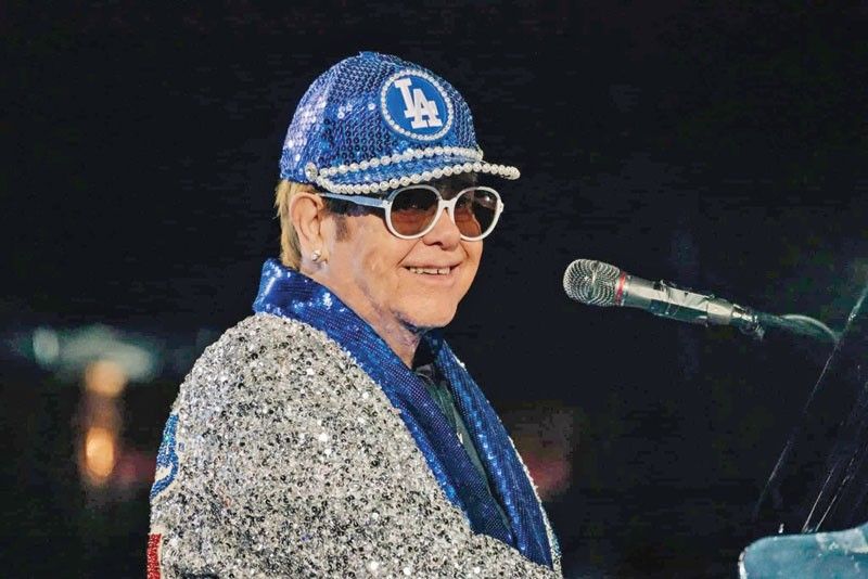 Elton John Farewell Yellow Brick Road Concert Baseball Hat from