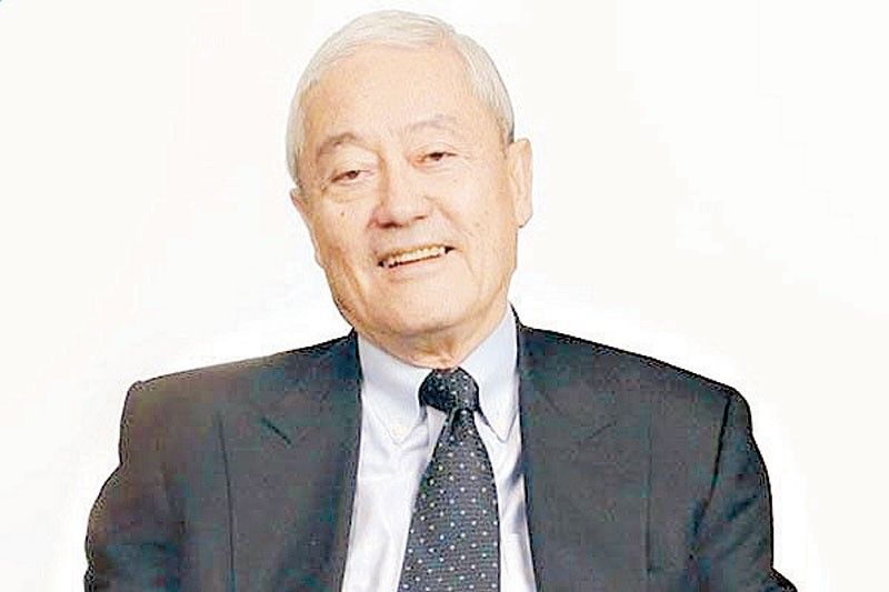 Billionaire, former trade minister Roberto Ongpin, 86