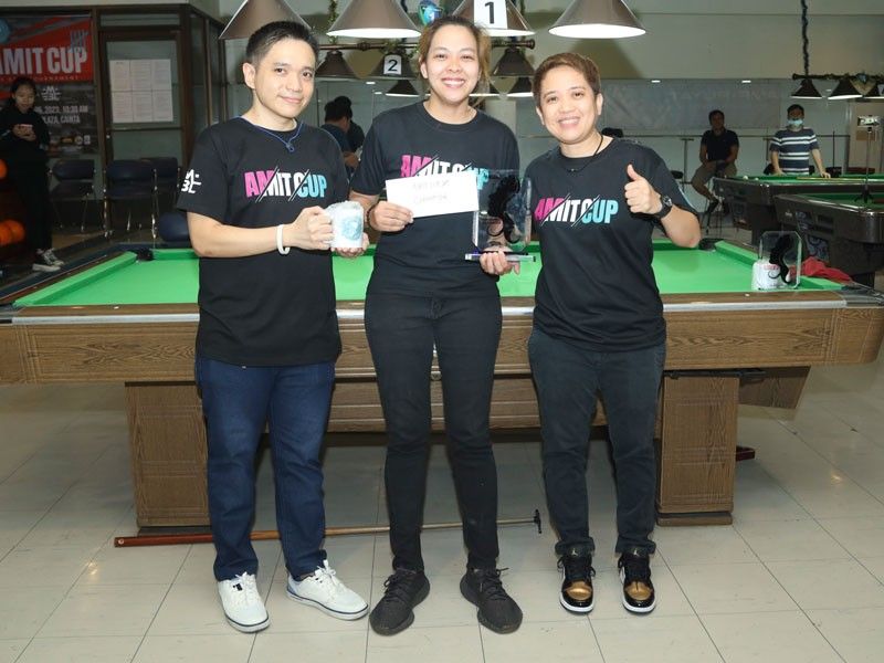 Amit continues search for more Filipina cue stars with own tournament