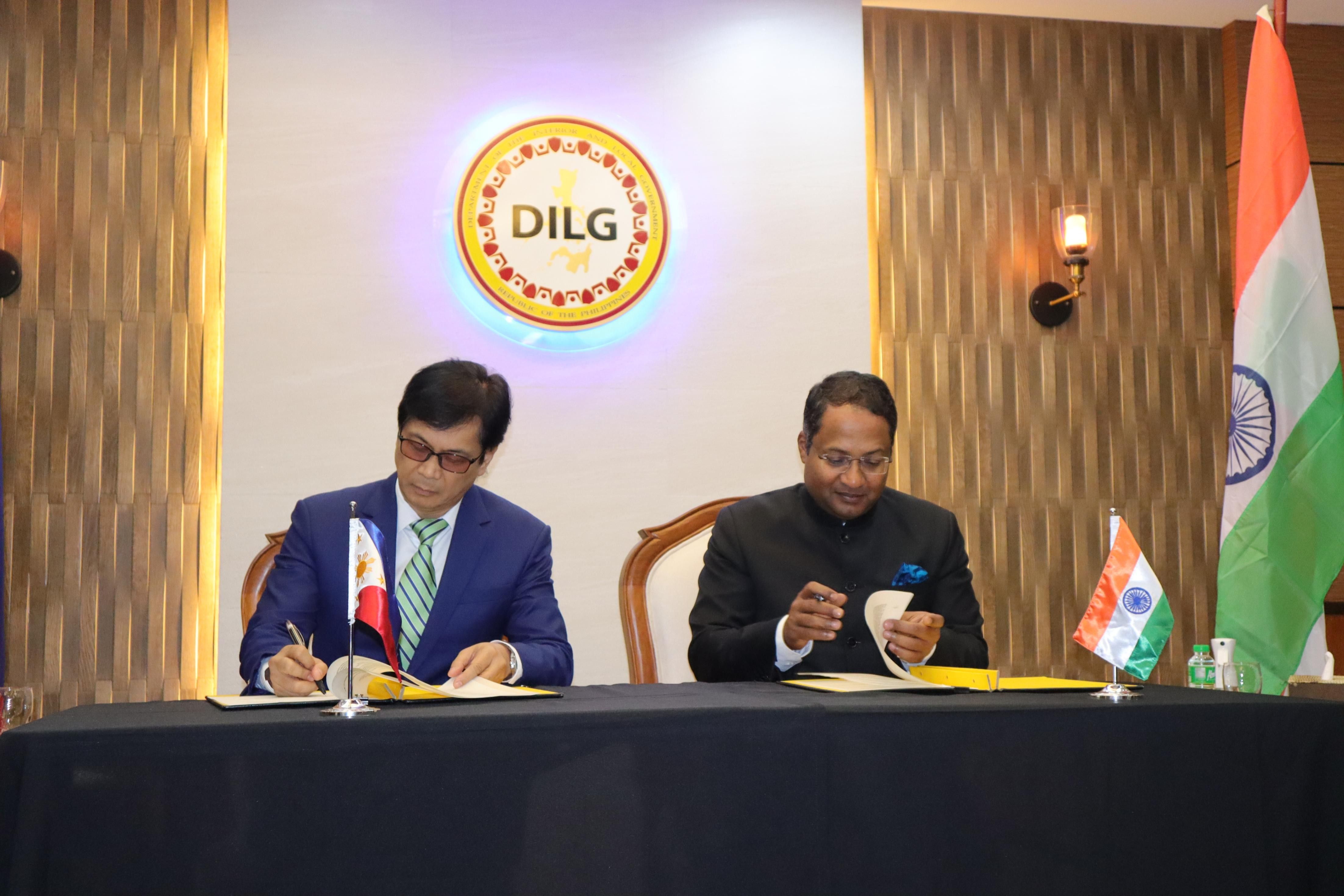 Philippines, India ink grant program for quick impact projects